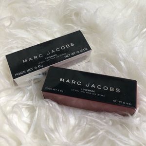 2 Marc jacobs lipsticks lip gel love Marc